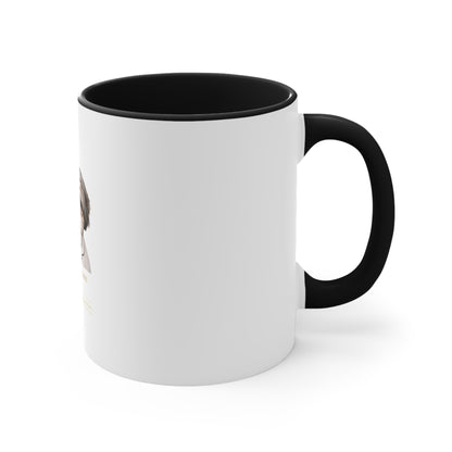 Shih Tzu 'I Woke Up Like This' Accent Coffee Mug — Cute Dog Lover Gift