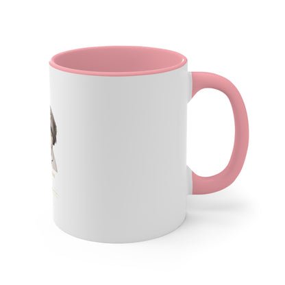 Shih Tzu 'I Woke Up Like This' Accent Coffee Mug — Cute Dog Lover Gift