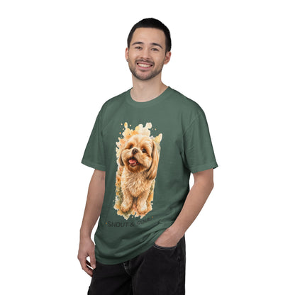 Snout & Soul Shih Tzu T-Shirt — Cute Dog Portrait Tee for Pet Lovers