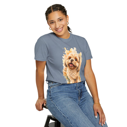 Snout & Soul Shih Tzu T-Shirt — Cute Dog Portrait Tee for Pet Lovers