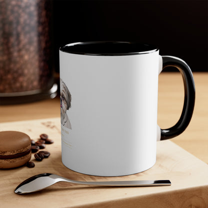 Shih Tzu 'I Woke Up Like This' Accent Coffee Mug — Cute Dog Lover Gift