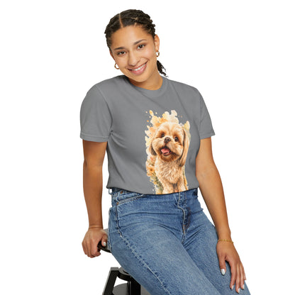 Snout & Soul Shih Tzu T-Shirt — Cute Dog Portrait Tee for Pet Lovers