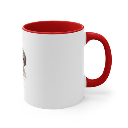 Shih Tzu 'I Woke Up Like This' Accent Coffee Mug — Cute Dog Lover Gift