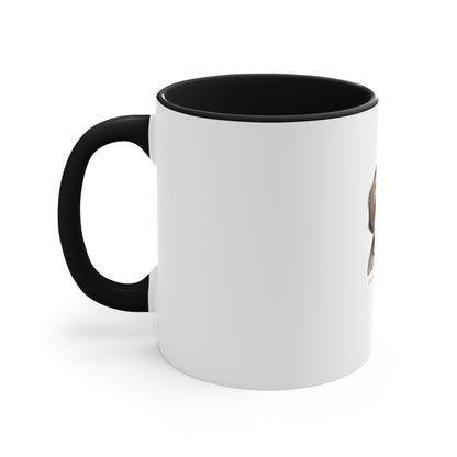 Shih Tzu 'I Woke Up Like This' Accent Coffee Mug — Cute Dog Lover Gift