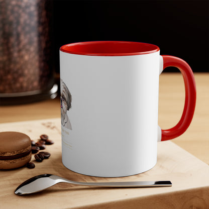 Shih Tzu 'I Woke Up Like This' Accent Coffee Mug — Cute Dog Lover Gift