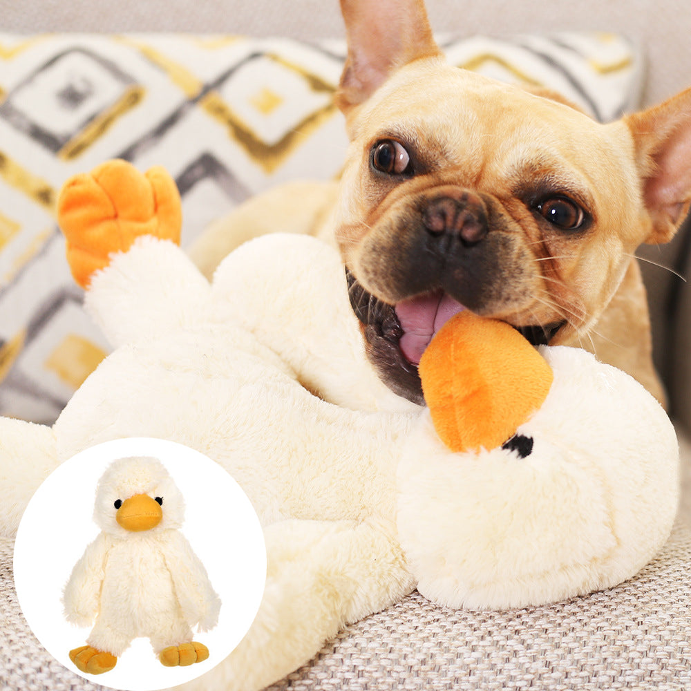 Plush Squeaky Dog Toy — Soft Comfort Toy for Small Dogs & Puppies