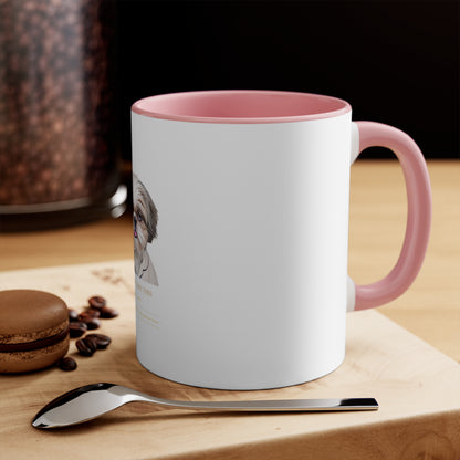 Shih Tzu 'I Woke Up Like This' Accent Coffee Mug — Cute Dog Lover Gift