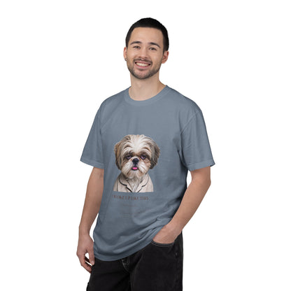 I Woke Up Like This — Shih Tzu Comfort Colors Tee | Dog Mom Shirt | Vintage Wash